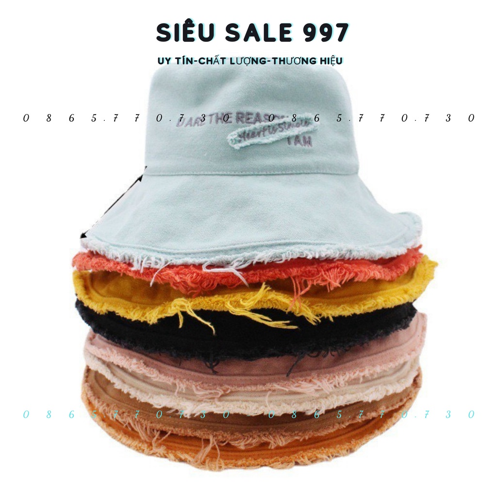 MŨ VÀNH QC VÁ CHỮ TUA NHẸ CÓ GỌNG DỄ ĐIỀU CHỈNH FORM ĐẸP