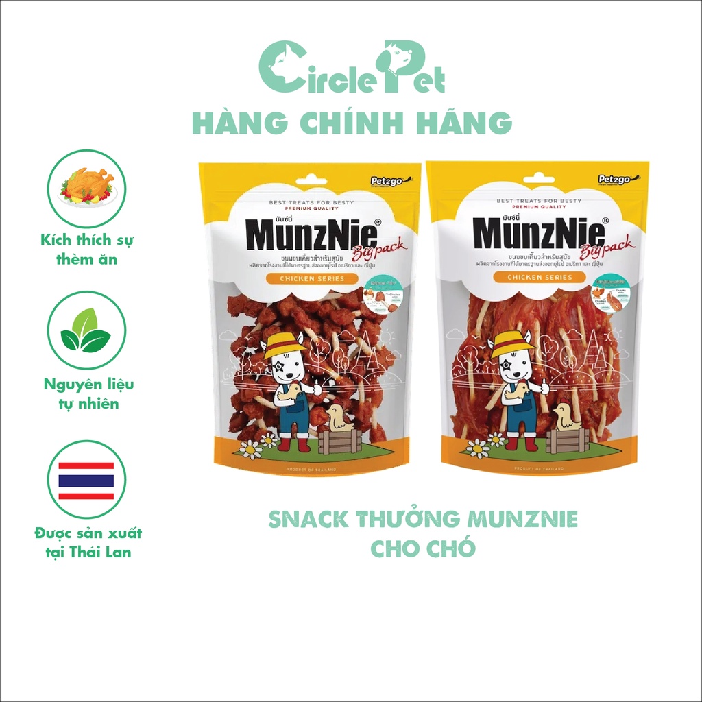 Snack thưởng MunzNie cho chó - CirclePet