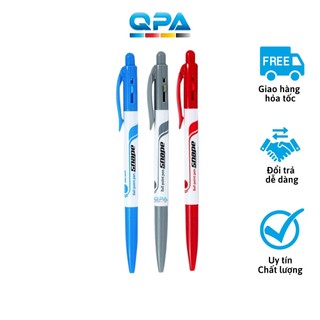 Bút bi flexoffice fo-023 ngòi 0.7mm màu xanh, đỏ, đen