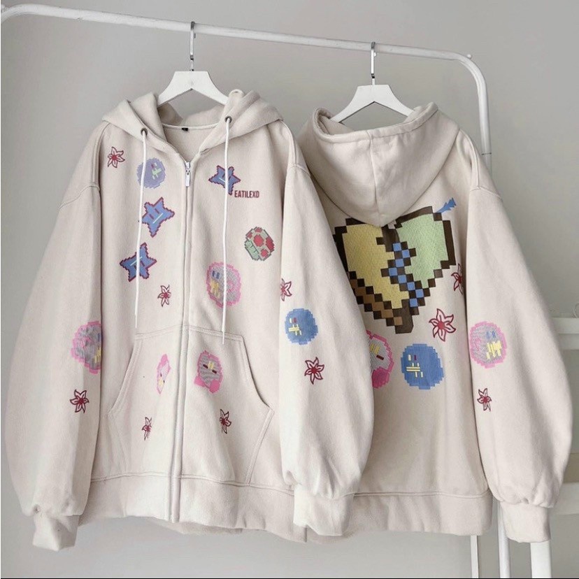 Áo Khoác Nỉ Nam Nữ Cao Cấp Chất Nỉ Ngoại Dày Dặn Mềm Mịn Thời Trang Trẻ bao đẹp hàng mới về tpc  của gkm_fashion