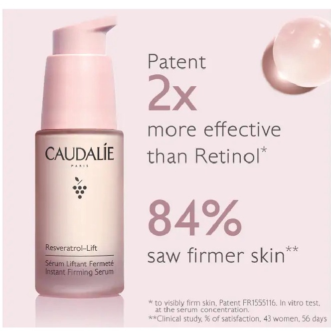 🌿 Tinh chất Caudalie Resveratrol Lift Instant Firming Retinol Alternative Serum