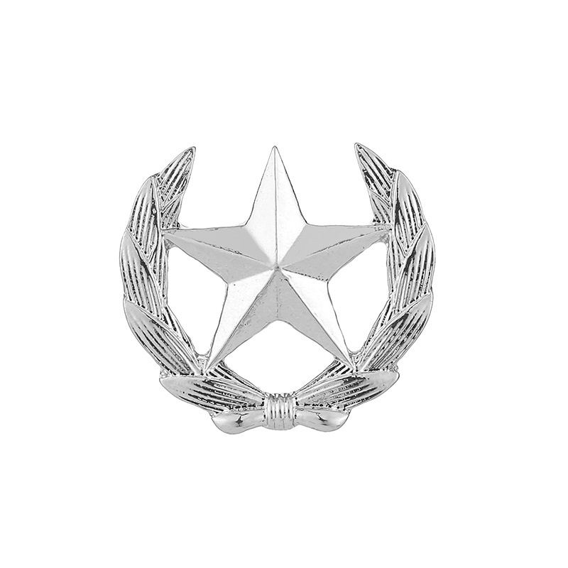 Ghim Cài Áo Hình Ngôi Sao Năm Cánh Đính Đá Thời Trang Cho Nam