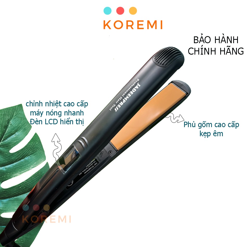 Máy kẹp tóc chỉnh nhiệt cao cấp, máy duỗi tóc 801 chuẩn salon tóc máy là tóc thẳng