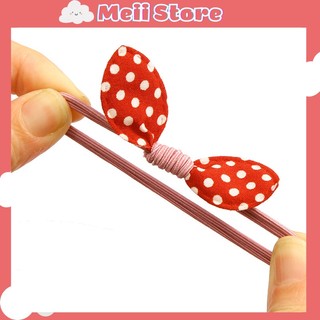 Set 5 chun buộc tóc, dây chun cột tóc cho bạn gái