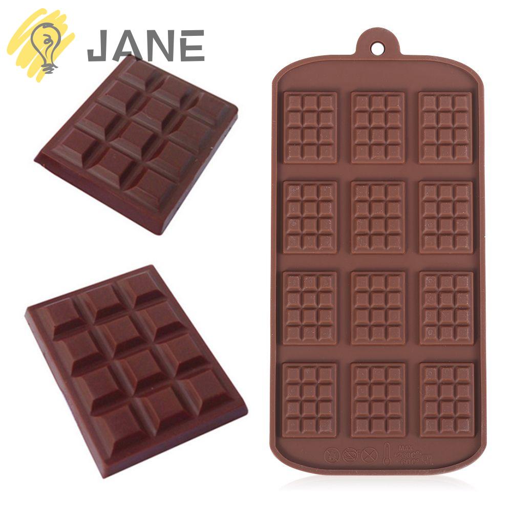 Khuôn silicone tạo hình bánh waffle/ chocolate/ kẹo hình thanh dài