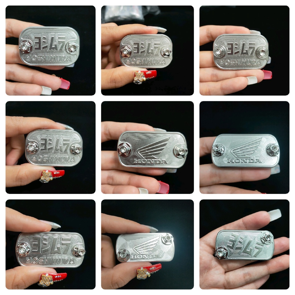 Nắp Dầu Inox304 Tặng Kèm Ốc Salaya Gắn Cho Mọi Loại Xe Yamaha - Honda