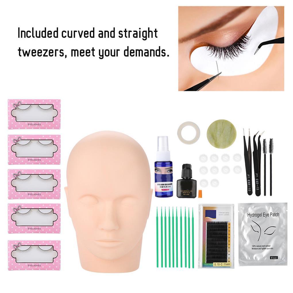 Bộ Dụng Cụ Hỗ Trợ Luyện Tập Ghép Lông Mi Tiện Dụng