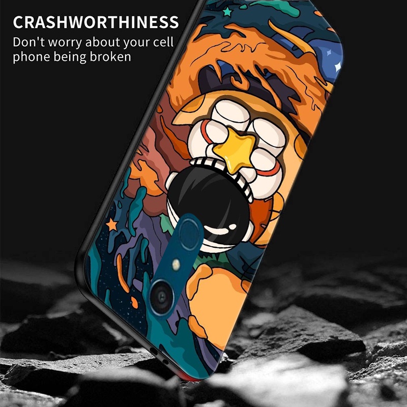 Ốp Điện Thoại tpu Dẻo Họa Tiết Hoạt Hình Phi Hành Gia Dễ Thương Cho lg q9 lg q9 q 9 lgq9