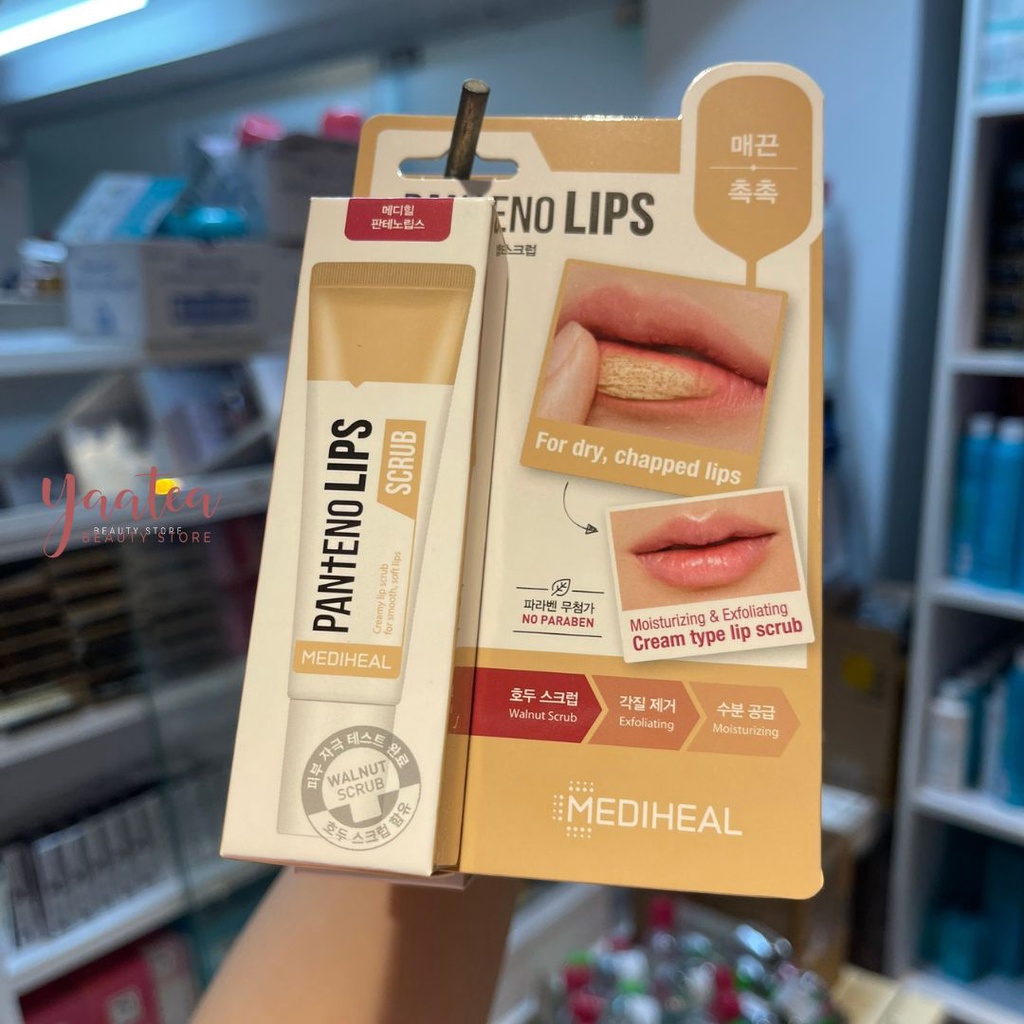 Son Dưỡng/Tẩy Tế Bào Chết Môi/Mặt Nạ Ngủ Mediheal 10ml