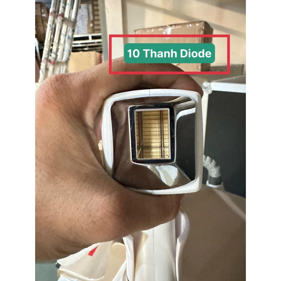 Máy triệt lông DIODE Laser Korea 808 2in1 dòng 10 thanh mới nhất 2022