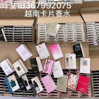 sét 10 lọ nước hoa mini bản EDP mẫu sample - oder