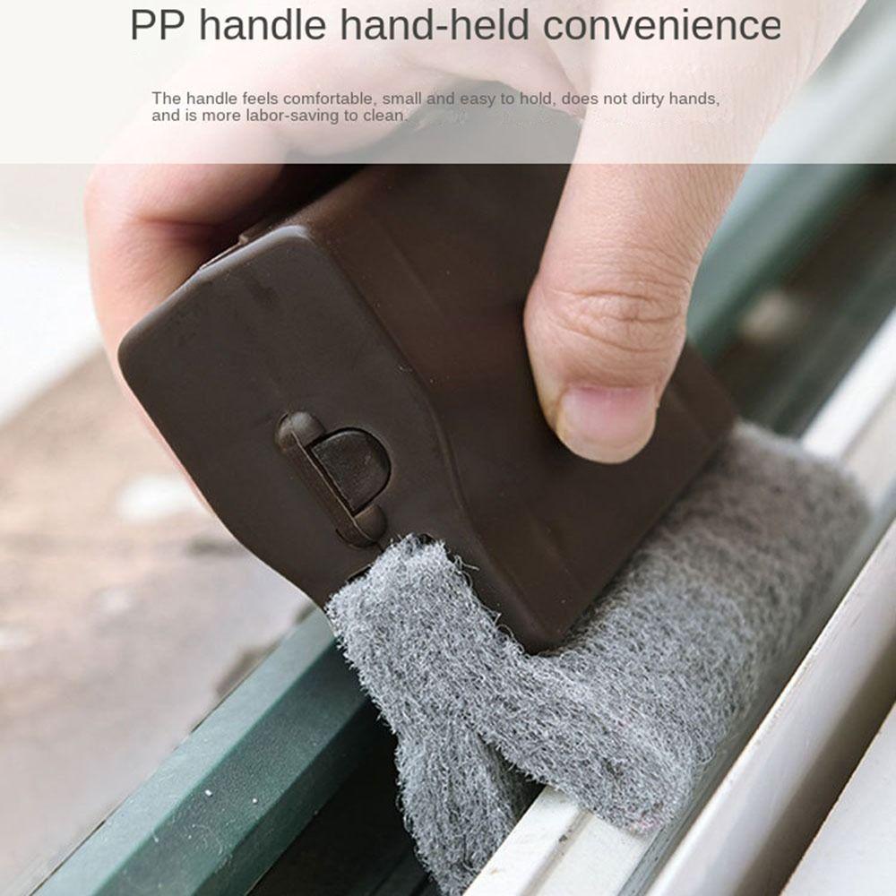 YNATURAL Bàn Chải Vệ Sinh Rãnh Cửa Sổ Nhà Tắm Đa Năng Tiện Dụng