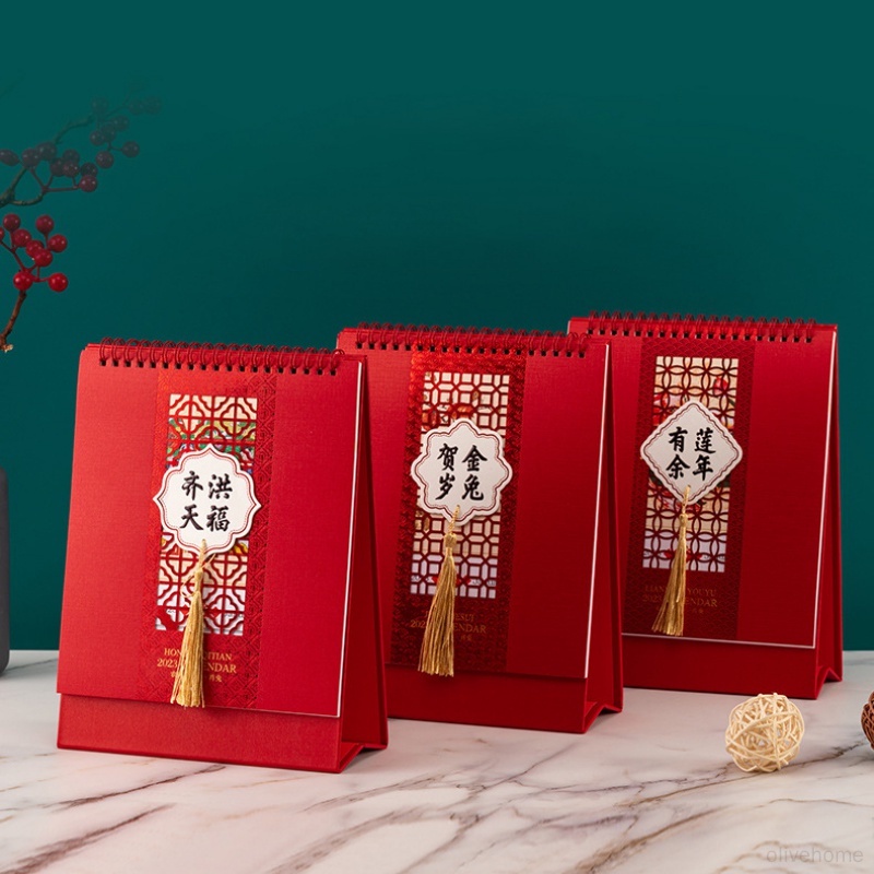 Lịch Để Bàn Năm Mới 2023 Phong Cách Đài Loan