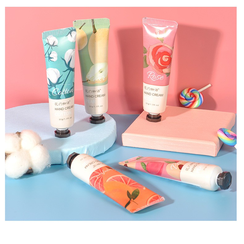 Kem dưỡng da tay FLOWER OF STORY dưỡng trắng , mềm mịn da dành cho nữ