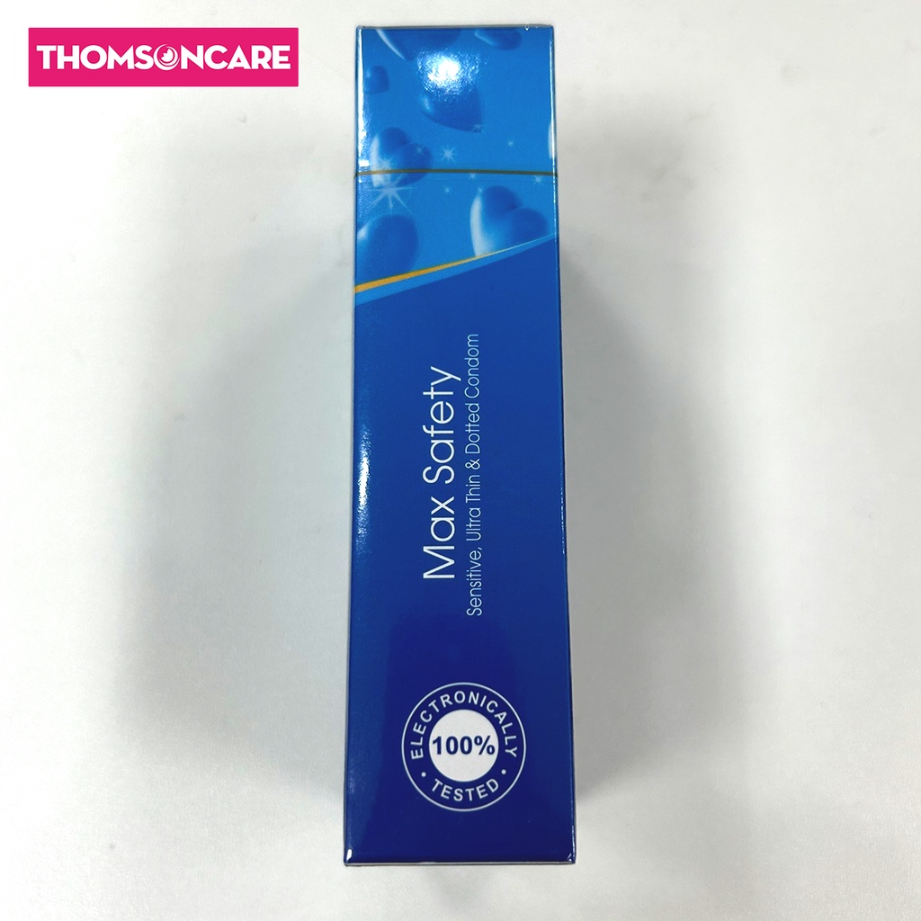 Bao cao su Duratana Tanaphar gân gai siêu bôi trơn, giúp tăng khoái cảm, kéo dài thời gian - Hộp 10 chiếc