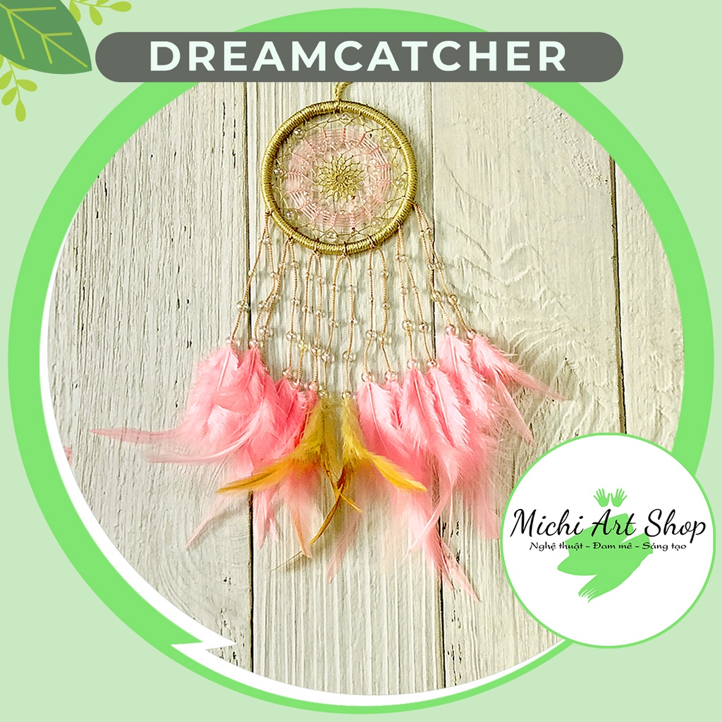 Vòng Dreamcatcher Handmade nhỏ xinh dành tặng cho những thiên thần mộng mơ DRM15 - Michi Art Shop