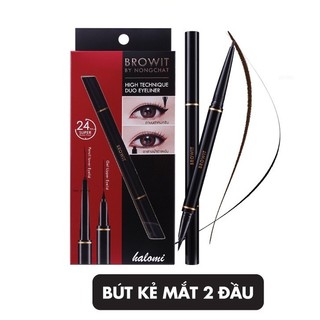 Kẻ mắt 2 đầu browit by nongchat hightechnique duo eyeliner