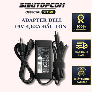Sạc laptop dell 19v-4.62a 90w đầu lớn chính hãng bh12t