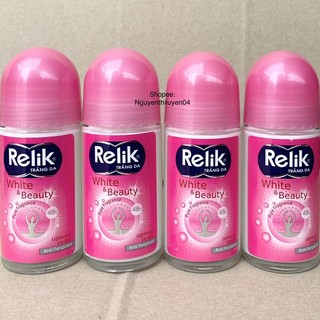 Lăn khử mùi Relik chai lớn 50ml ( có 2 mầu )