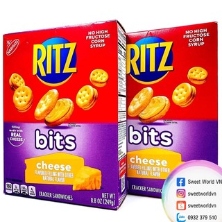 Bánh Ritz mini nhân Phô mai / Bơ đậu phộng - Mỹ