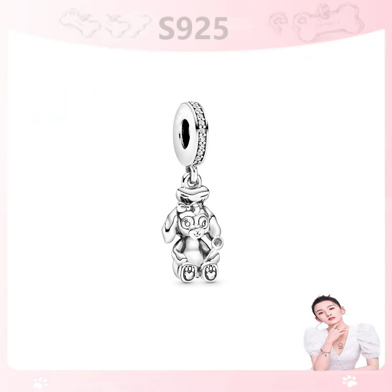 Mặt Dây Chuyền Mạ Bạc 925 Hình Lâu Đài Xinh Xắn Thời Trang
