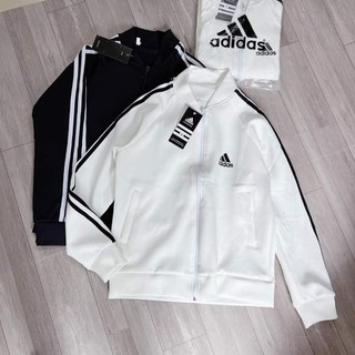 Áo khoác trắng thể thao adidas