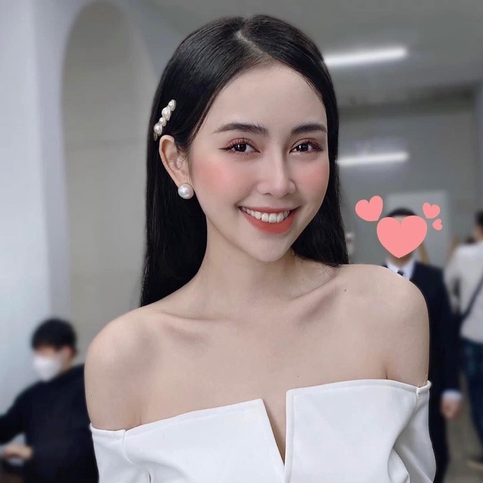 Khuyên tai nữ trơn basic ngọc trai nhân tạo ER88