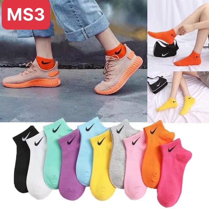 5 Đôi Tất Vớ Nữ Chất Liệu Vải Co Dãn 4 Chiều Chống Hôi Chân Đa Dạng Mẫu Mã