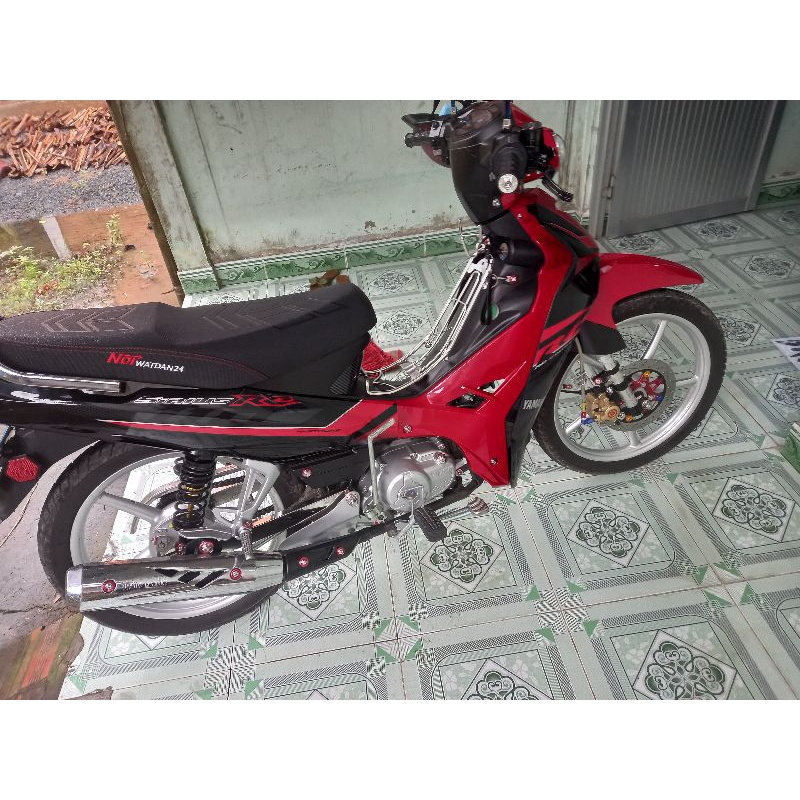 Bộ tem rc đỏ đen cho sirius 110 và 50cc