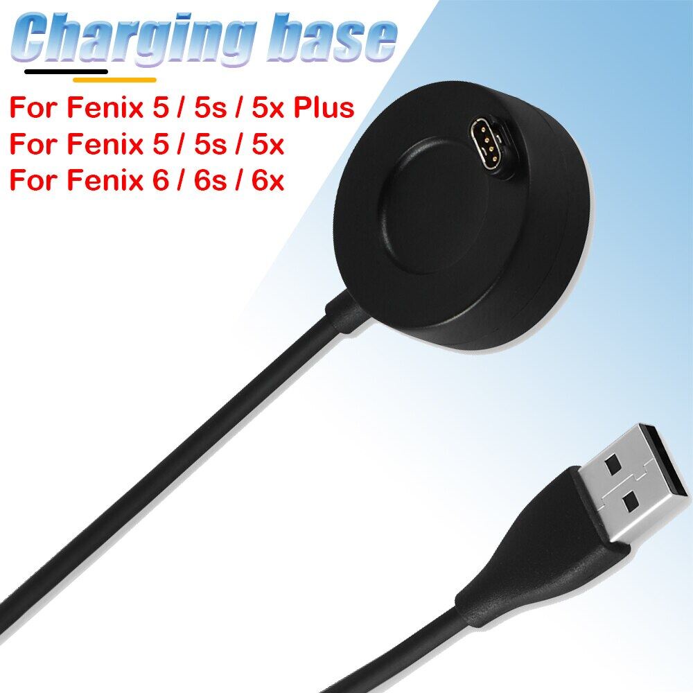 Đế Sạc Nhanh Không Dây USB Có Nam Châm Cho Đồng Hồ Thông Minh Garmin Fenix 6 6S 6X Pro / 5 5S 5X Plus
