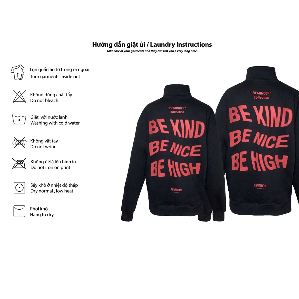 REU Áo Sweatshirt REUNION HALF-ZIP