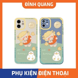 Ốp lưng iphone vuông lỗ viền camera hei summer 6plus/6s/6splus/7/7plus/8/8plus/x/xs/11/12/pro/max/plus/promax - ĐQ Store