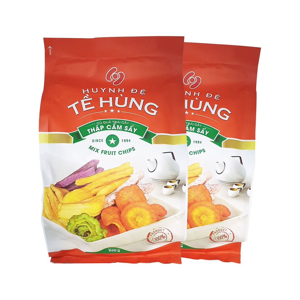 Trái cây sấy khô Huynh Đệ Tề Hùng 500g 1Kg