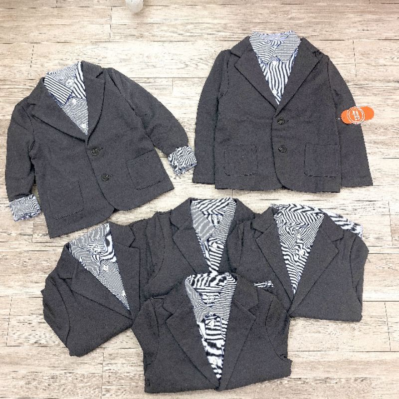 Sét Áo vest và áo sơ mi bé trai 4 đến 14 tuổi