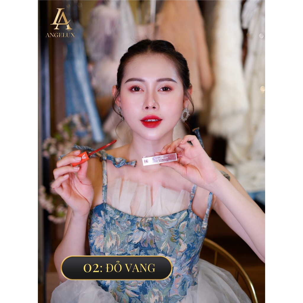 Set son siêu lì ANGELUX chính hãng, Combo son đủ màu hot trend lên màu chuẩn siêu xinh