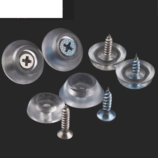 Miếng Cao Su Silicon Mềm Trong Suốt Chống Trượt 17mm20mm Lót Chân Bàn Ghế