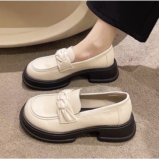 Giày lười đế bệt 3cm