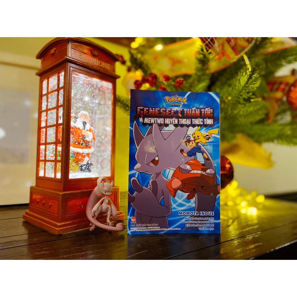 Truyện tranh: Pokémon Best Wishes: Genesect Thần Tốc Và Mewtwo Huyền Thoại Thức Tỉnh - NXB Kim Đồng
