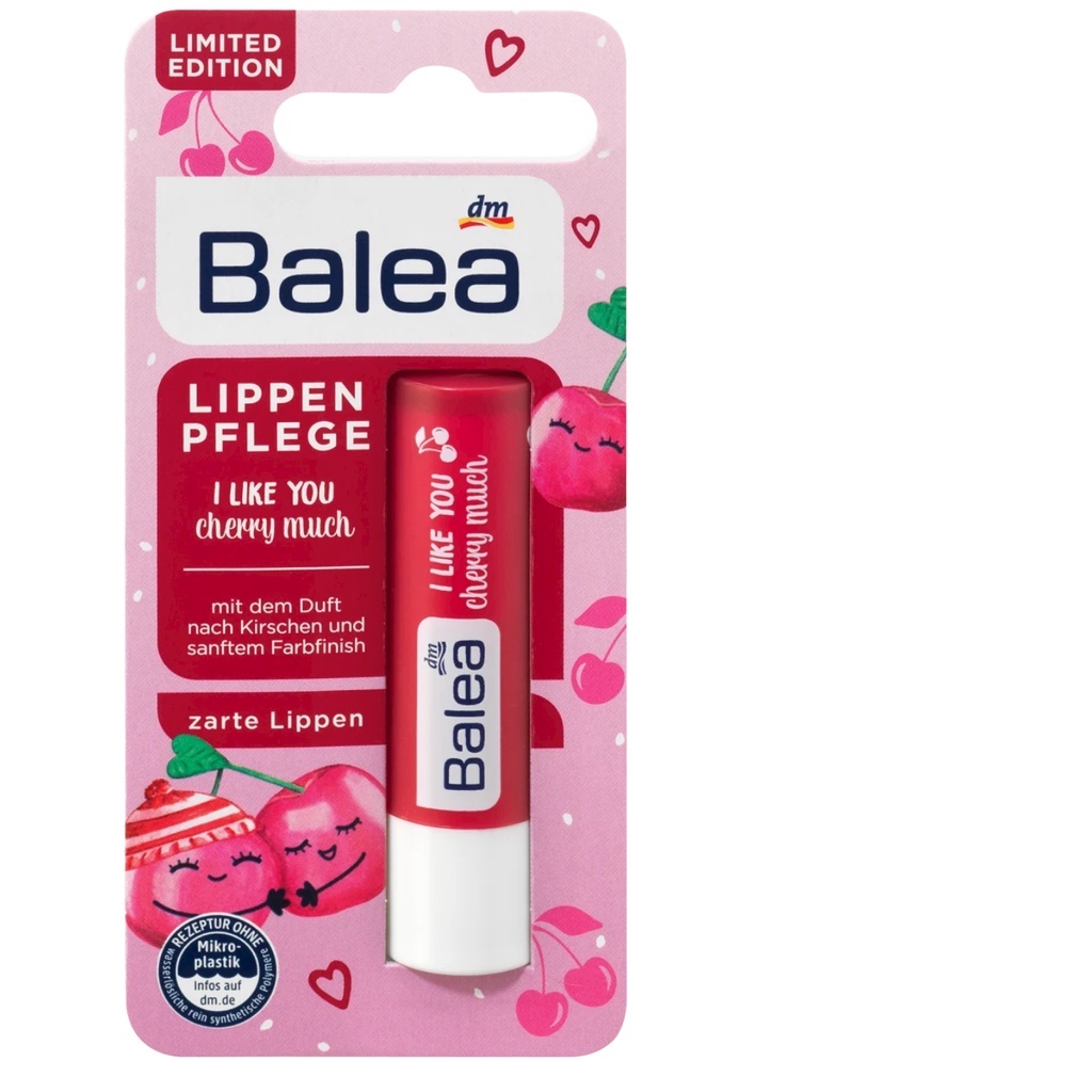 Son dưỡng môi trẻ em Balea Ocean Princess 4.8g