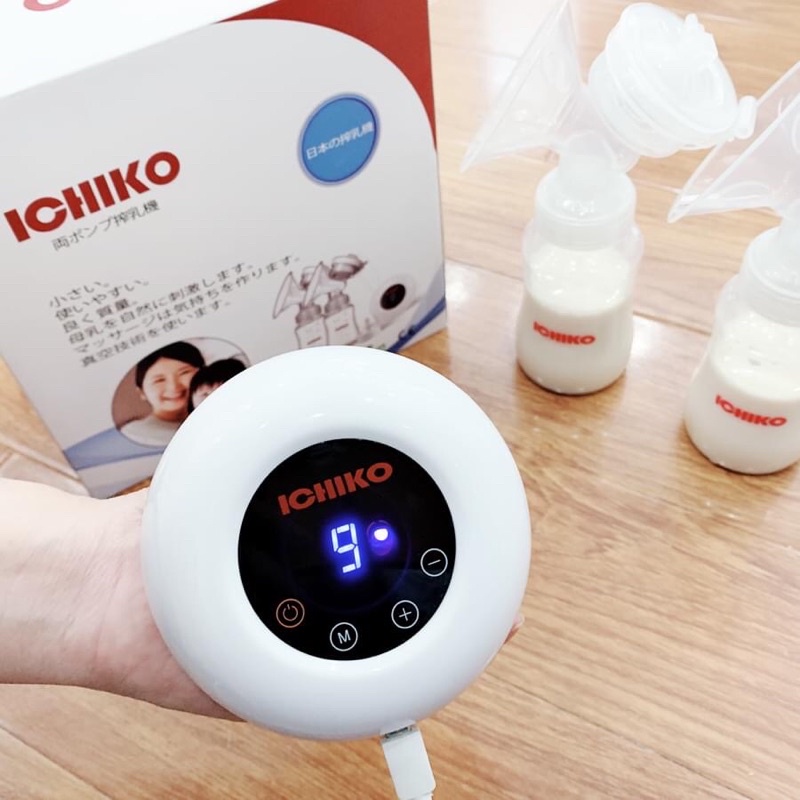 Máy hút sữa điện đôi ICHIKO M05 Nhật Bản (tặng 5 món quà sơ sinh) upass