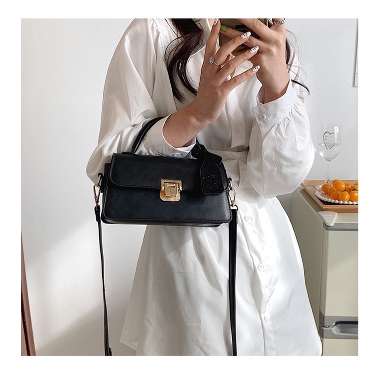 Túi xách nữ cầm tay kiểu hàn xinh xắn, kèm dây đeo chéo