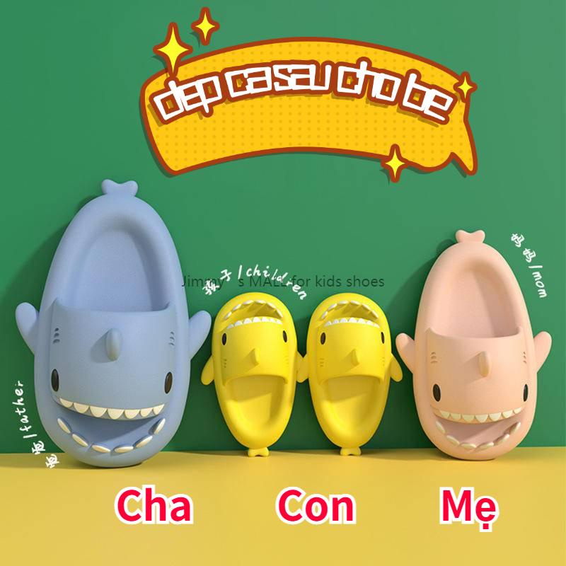 Dép cá mập cho bé Dép sục cho bé Dép lê bố mẹ con Dép nhựa bé trai bé Giày sơ sinh bé trai Dép trẻ em Giày sục trai