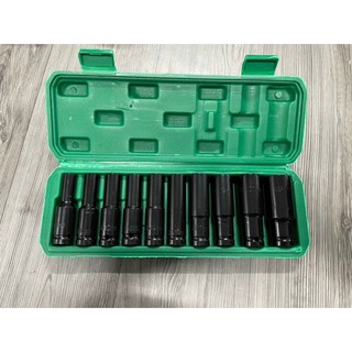 Bộ đầu khẩu mở ốc bulong 10 chi tiết