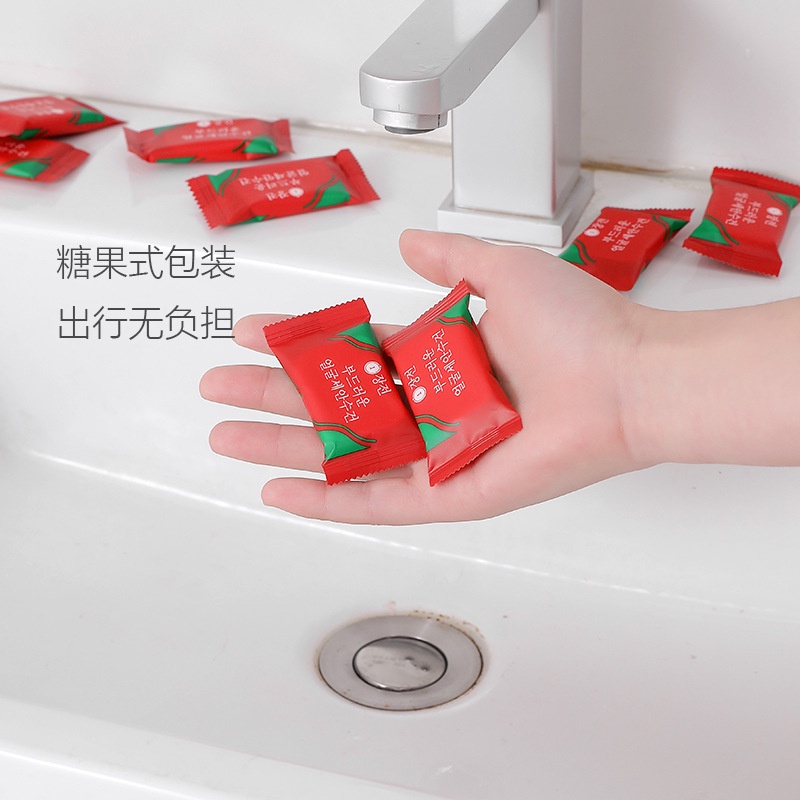 Khăn Nén Cotton Dày Dặn Hình Vuông Dùng Một Lần