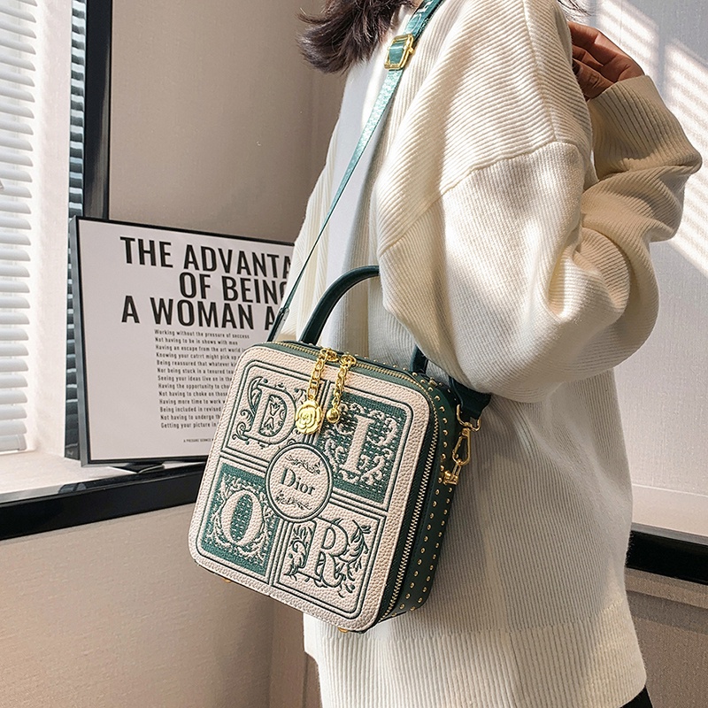 Túi Xách Nữ Đẹp DI/OR , Đeo Chéo, Đeo Vai Đi Chơi, Đi Làm Dáng Vuông Thời Trang Cao Cấp Havi