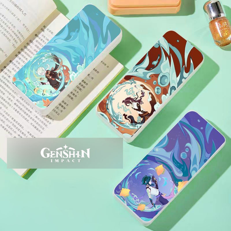 Hộp Đựng Mắt Kính Màu Nước Cho Genshin Iqaden shogun kazuha hutao xiao