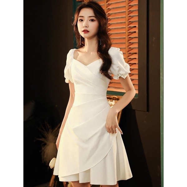 Đầm nhúng eo 3 màu