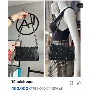 Túi đeo chéo nữ Zara | Hàng hiệu vợt sale | Sumi authentic