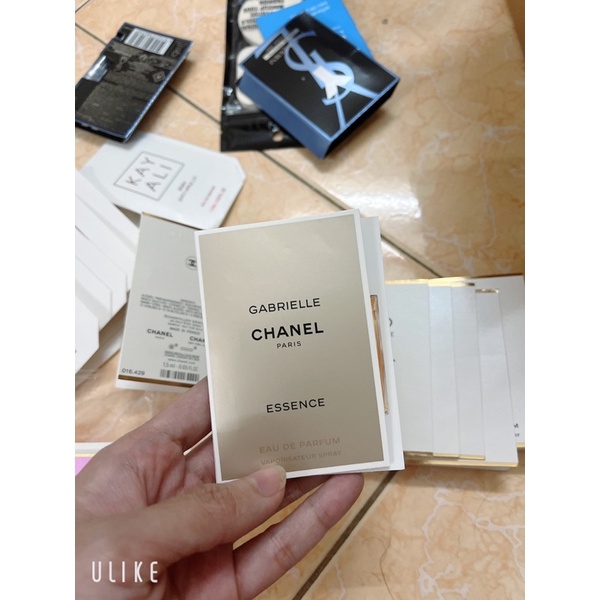 Mẫu thử nước hoa Coco Mademoiselle , No5 , Chance, Bleu , Allure , Gabrielle ...các mùi chanel