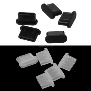 Set 5 nút bịt cổng sạc usb type-c chống bụi cho điện thoại thông minh
